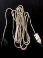 Test Cord 2/4, 4 pole open ended with 1 plug & 1.5 mtr. long cord