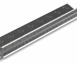 24 Port PowerCat 6 Patch Panel, 568A/B, 1U